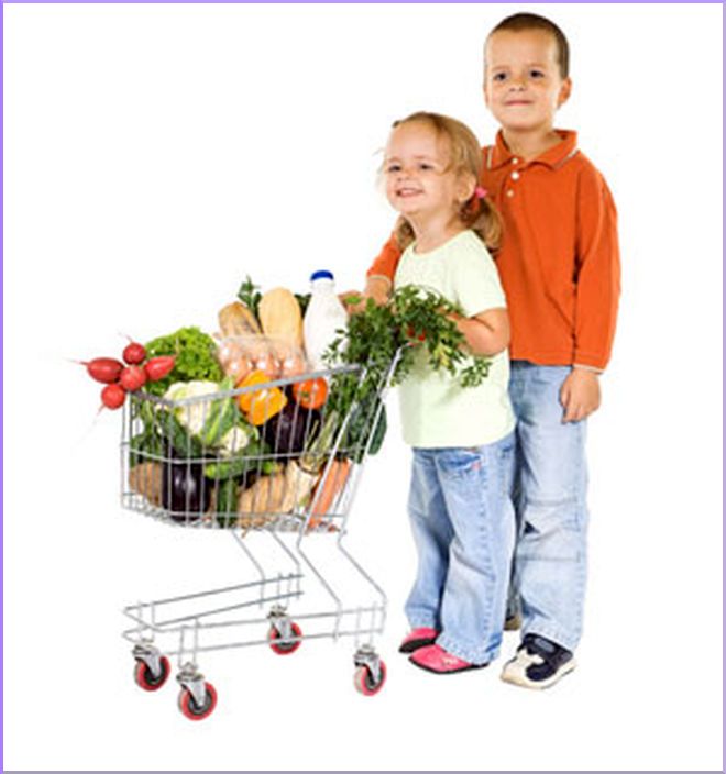 Despite Parents' Efforts Kids Control the Shopping Cart