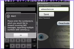 Secret SMS Replicator (Android)
