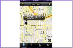 Trapster/DUI Checkpoint Apps (BlackBerry, iOS)