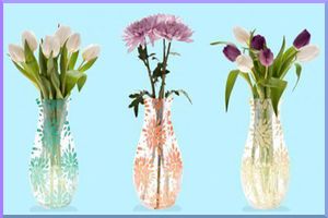 Collapsible vase